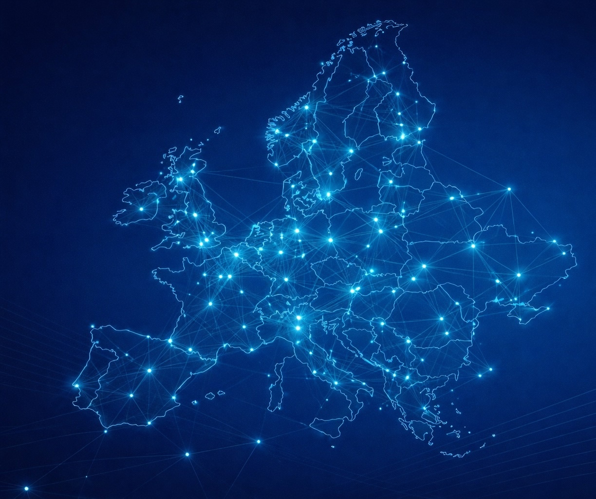 Red de infraestructuras digitales conectadas de Europa
