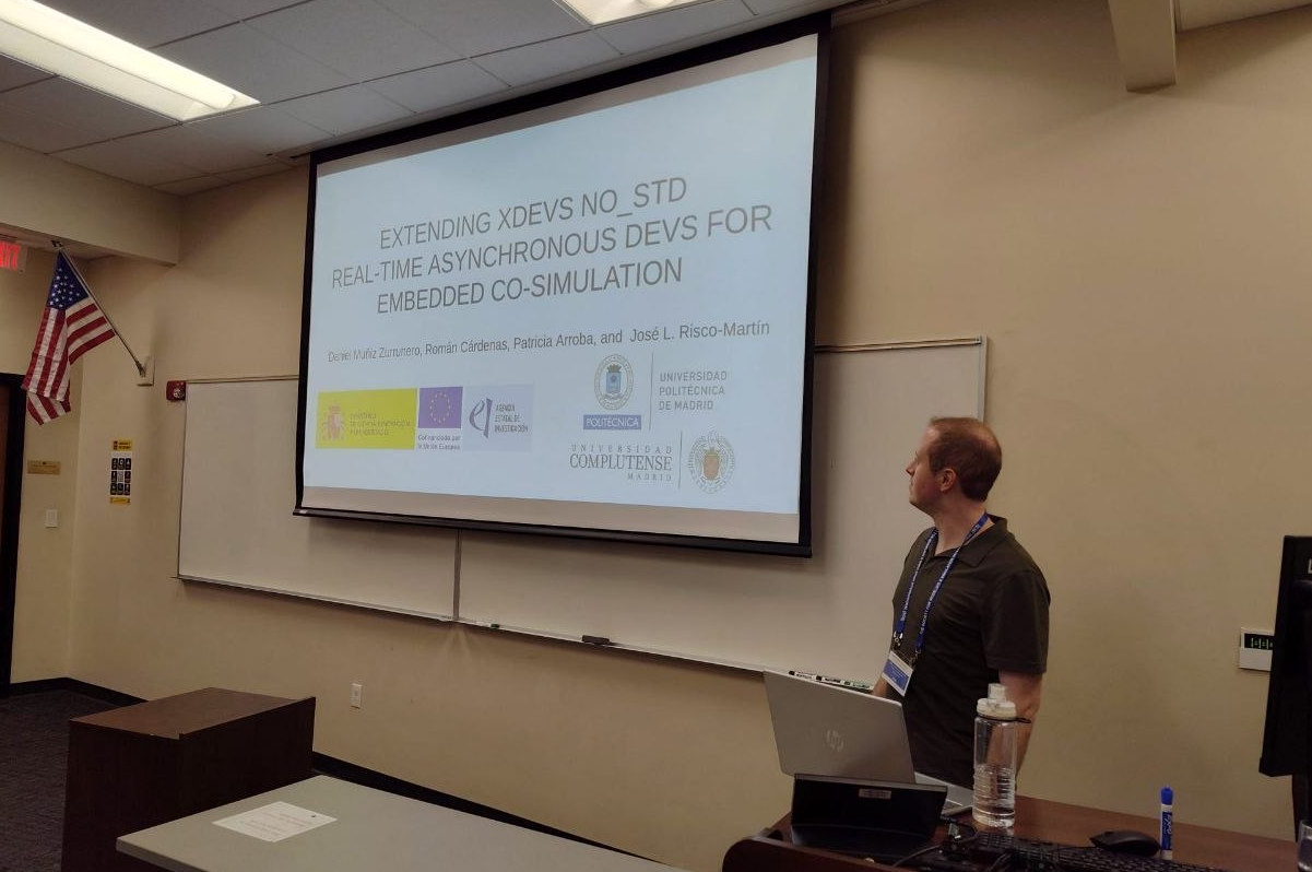 Daniel Muñiz presents at ANNSIM 2026